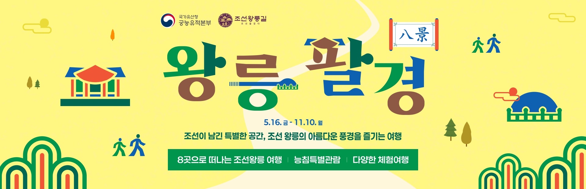 왕릉팔경